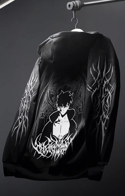 Oversize Double Zip Balaclava Hoodie Limited Edition